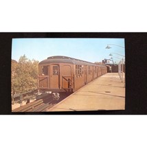 Brooklyn Manhattan Transit BMT Railroad RR Train Vintage Postcard - £3.11 GBP