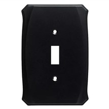 W34472-FB Serene Single Switch Cover Plate Flat Black - €2,90 EUR