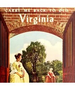 Carry Me Back To Old Virginia PB History Book 1960s Tourist Publication ... - $54.32 CAD