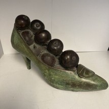 Steve Tobin Original Heavy Bronze High Heel Shoe Signed 9.5”L X 6”H - £2,326.77 GBP
