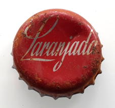 CORK BOTTLE CAP ✱ Laranjada #2 Vintage Soda Chapa Kronkorken Portugal 60´s - $9.89