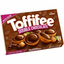 Toffifee DOUBLE CHOCOLATE toffee candies LIMITED Edition-125g  FREE SHIP - £8.67 GBP