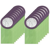 15 Pack Of Micro Filter Vacuum Bags Compatible With Pro Team Linevacer Coachvac  - £25.47 GBP