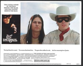 Legend of the Lone Ranger 11&quot;x14&quot; Title Lobby Card #1 Klinton Spilsbury Micha... - £25.37 GBP