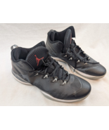 Nike Air Jordan Super Fly 3 Flight Plate Size 18 Black Gray Red Shoes 68... - $1,867.17 MXN