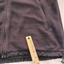 The North Face CQ98 Men's Black Long Sleeve Full Zip Fleece Jacket Size Medium image 3