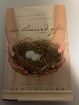One Thousand Gifts: A Dare to Live Fully Right Where You Are by Voskamp,... - $3.99