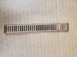 Kreisler Stainless gold fill Stretch link 1970s Vintage Watch Band Nos W71 - £43.87 GBP
