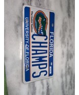 Florida Gators State License Plate Personalized CHAMPS Gator Nation Decal - £31.42 GBP