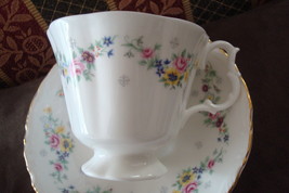 Royal Kent, England, flower garlands Pattern, cup and saucer ORIGINAL [94] - £43.79 GBP