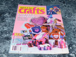 Quick and Easy Crafts Magazine February 1992 TV Guide Cover - £2.33 GBP