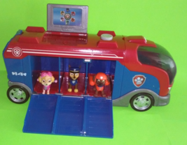 Paw Patrol Mission Cruiser with Chase Zuma &amp; Skye figures - £28.23 GBP