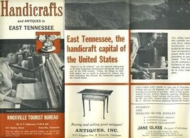 Handicrafts &amp; Antiques in East Tennessee Brochure 1963 Knoxville - £20.96 GBP