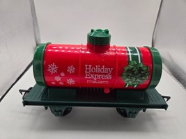 Eztec OIL TANKER-Scientific Toy-Red Christmas Train Car-North Pole Express - $9.89