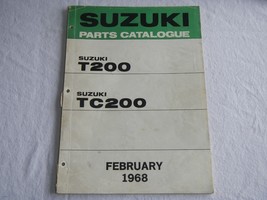 1967 1968 1969 Suzuki 200 T200 TC200 Parts book manual #2 - $34.22