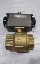 VALWORX Pneumatic ACTUATOR 530165 W/3&quot; INCH BRASS SS BALL CW617N 600WOG - $599.00