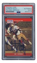 Charles Haley Signed 1990 Pro Set #289 San Francisco 49ers Trading Card PSA/DNA - £68.64 GBP