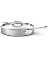 All-Clad BD55406 D5 Brushed 18/10 Stainless Steel 5-Ply Bonded Dishwashe... - $385.07 CAD