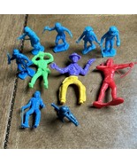 Cowboy Military Astronaut Indian Plastic Figures Lot Of 10 Multiple Pose... - £10.89 GBP