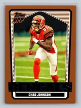 Chad Johnson #12 2007 Topps Draft Picks &amp; Prospects Cincinnati Bengals - £1.26 GBP