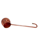 Pure Copper Hammered Loti, Glass, Water Dispenser Ladle, 300 ml - €35,68 EUR