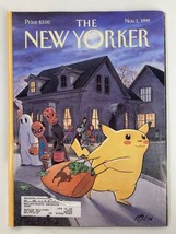 The New Yorker Magazine November 1 1999 Pikachu Treats of the Trade Harry Bliss - £150.26 GBP