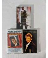 Lotto Di 3 Michael Crawford Audio Cassetta Nastro - Phantom Unmasked Webber - $18.92 CAD