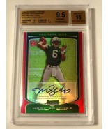 Mark Sanchez Bowman Chrome Red REFRACTORS Auto Rookie BGS 9.5/10 - £1,405.90 GBP