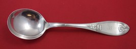 Waterlily by Vanderslice Sterling Silver Gumbo Soup Spoon 7 1/2&quot; Rare CA Silver - £86.99 GBP
