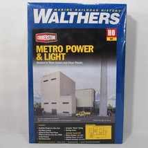 HO Scale Walthers Cornerstone 933-4052 Metro Power &amp; Light Generating Plant Kit - £59.16 GBP
