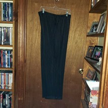 White Stag Stretch Woman Elastic Waist Pinstripe Dress Pants  - Size 16w  (#218) - £16.59 GBP
