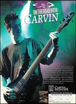 Johnny April (Staind band) 2003 Carvin XB series bass guitar advertisement print - £3.09 GBP