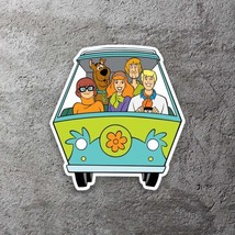 Scooby Doo Van Vinyl Sticker 3.5&quot;&quot; Tall Includes Two Stickers New - £9.19 GBP