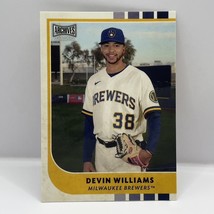 2021 Topps Archives Baseball Snapshots Devin Williams Base #34 Milwaukee Brewers - £1.55 GBP