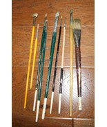 Lot 9 M. Grumbacher Artist Paint Brushes Gainsborough Raphael Ireland++ ... - $23.75