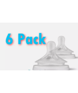 Philips AVENT Natural Response Baby Bottle Nipples Flow 5, 6M+, 6pk of S... - $42.06