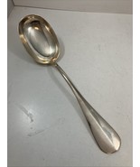 Hungarian Sterling Silver Basting Spoon Antal Bachruch 1870-1902 / 8” Lo... - $264.77 CAD