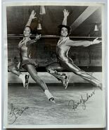 Tai Babilonia &amp; Randy Gardner Autographed Signed Vintage Glossy 8x10 Photo - $69.79 CAD