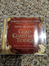 Glad Christmas Tidings David Archuleta Mormon Tabernacle Choir Michael York CD - £11.00 GBP