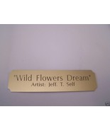 Gold Name Plate Tag Plaque Trophy Custom 1x4 - $5.99