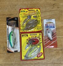 Bait Hard Spinner Strike King Tx3 Rebel Lot 4 Pc Fishing - €34,22 EUR