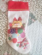 Vintage Christmas Stocking Kitten, Christmas Balls - €4,24 EUR