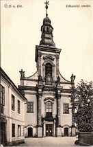 Dekansky Chram Dean Church Ústí nad Orlicí Czech Republic UNP DB Postcard L1 - $6.88