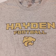 Gildan Ultra Cotton Hayden Football Graphic Men's Long Sleeve T-Shirt Size XL image 5