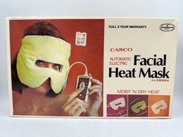 Vintage Casco Electric Facial Heat Mask Scarce 70s Beauty Product In Box - £24.96 GBP