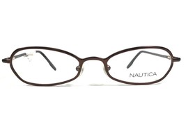 Nautica Eyeglasses Frames N9010 006 Brown Round Full Rim 48-17-135 - $67.25 CAD