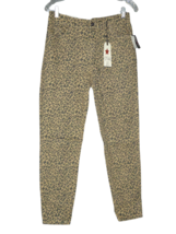 Vanilla Star High Rise Jeggings Cheetah Print Pants Juniors Size 11 (30x27) - £11.01 GBP