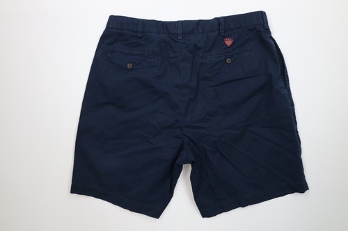 Vintage 90s Polo Golf Ralph Lauren Mens 34 Faded Crest Chino Shorts Blue Cotton Item image 10
