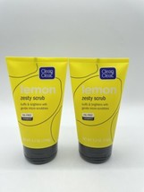 2  Clean &amp; Clear Lemon Zesty Facial Scrub Vitamin C 4.2 oz Discontinued ... - £20.89 GBP