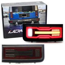 Full LED Lightbar Rear Lights Tail Lamps 03-09 Hummer H2 SUV Bronco Style Smoke - £358.01 GBP